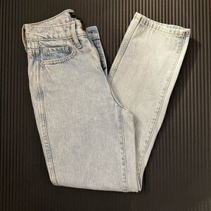 BANANA REPUBLIC PETITE HIGH RISE STRAIGHT JEANS